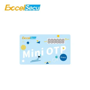 Mini Smart Card One Time Password OTP Display Card E Token