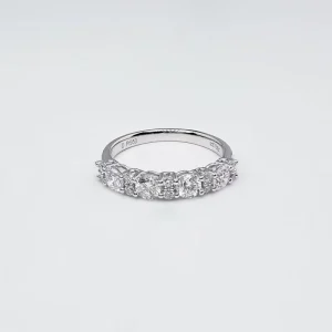 Minimalist Lab Grown Diamond Ring PT950 Platinum Solitaire Engagement Wedding Band Ring for Women