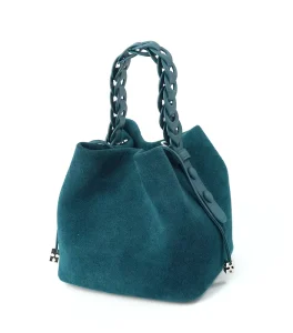 Minimalist Soft Matte Suede Genuine Cowhide Leather Shoulder Bag Women’s Vintage Suede Messenger Crossbody Purse Custom Logo