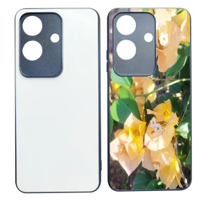 Mobile Phone Cover Sublimation Phone Case with Aluminum Plate for Realme Note60 C61 Sublimation Phone Case Blanks