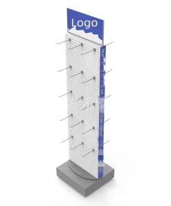 Modern Adjustable Snack Grid Display Stand Mobile Phone Accessory Toy for Convenient Store Showcase