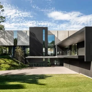 Modern Countryside Villa House Architecture Design Services Exterior and Interior Space Planning 3D Max Renderings