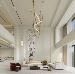 Modern Luxury Villa Interior Design Package High Quality 3D Rendering House Decoration Plan Professional Architect Drawings