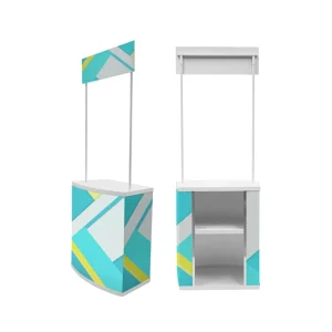 Modern Stylish Quick Setup Promotion Display Rack Space Saving Design for Retail Events