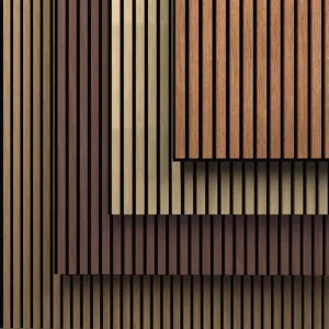 Modern Technical Timber Panels Decorative Wooden Slats for Stylish Wall Partitions Office Dividers Ceilings and Home Interiors