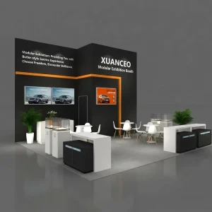 Modular Reusable Wooden Exhibition Booth