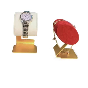 Multicolor Metal Bracelet Display Stand for Watch Stores