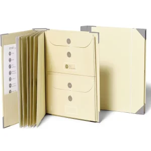 Multifunction Document Bag File Used to Record Key Personal Information