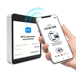 NFC Tap To Pay Payment Terminal With EMV Chip Card Reader Smart POS Terminal 4 Inch Touch Screen Z80