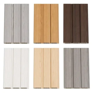 Natural Wood Look Anti Fingerprint Waterproof Matte PVC Wall Panel 8mm Virgin PVC E0 Fireproof B1 for Home Interior Bedroom Hall