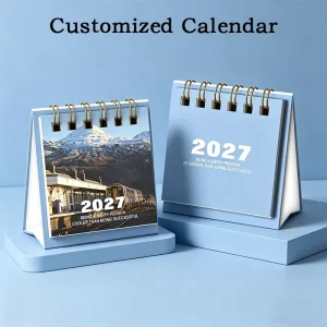 New Arrival Custom Desk Calendar Table Full Custom Printing Design 365 Day Tear Off Hardcover Desktop Planner Gift