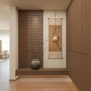 New Chinese Style Rural Villa Interior Design Layout 3D Max Rendering Free Online Construction Real Estate