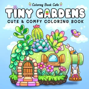 New Colorful Handmade Gravure Printed Modern Design Picture Book SpookyCutie Coloring Book Monster Series Children’s Scribbling