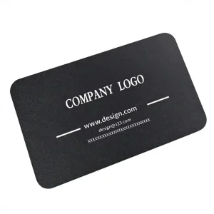 New Design Business Card Custom Printing Pvc Personalized Customizable Text Logo & Contact Info Luxury Business Card