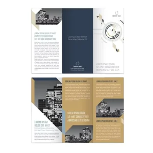 New Design Factory Customized Design Printing Service Flyer Brochure Catalog Printing Instruction Manual menu Printing