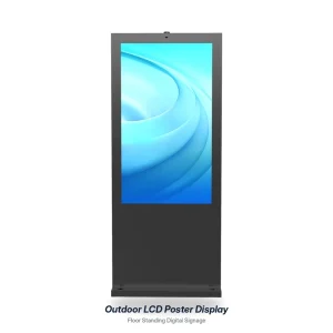 New Design Outdoor Digital Poster Display with 2500 Nits IP65 Waterproof for Campus