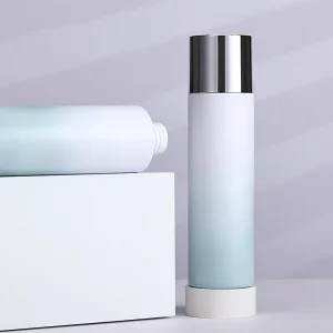 New Design Plastic PET Frosted Bottle For Toner Liquid Cosmetics Facial Cleanser Lotion Shampoo With Screw Cap Seal