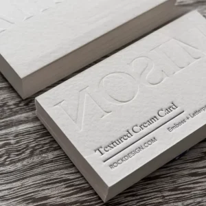 New Design Printed Embossed/debossed Business Card Paper Cards