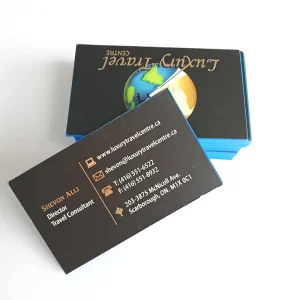 New Design With Logo Printed Paper Business Card