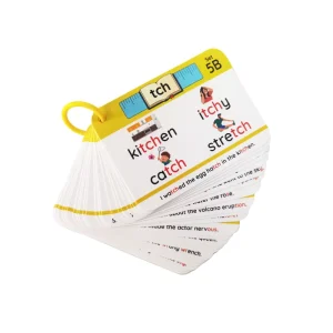 New Edition Phonics English Word Memory Flashcards Cardboard Kraft Custom Printed Perfect Binding for Elementary Learning