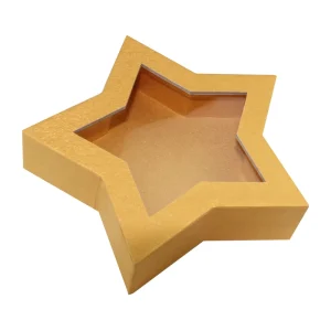 New Gift Packaging Boxes with Star Shape Gift Box Custom Luxury Paper Packaging Boxes for Product