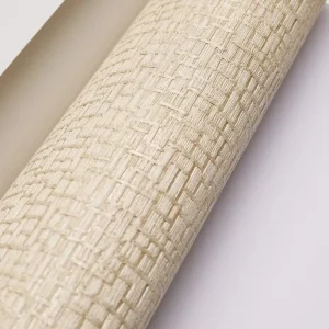 New Product Ideas Light Luxury Style Vine Mat Pattern Golden Feeling Durable Wallpaper for Exclusive Shop showcase