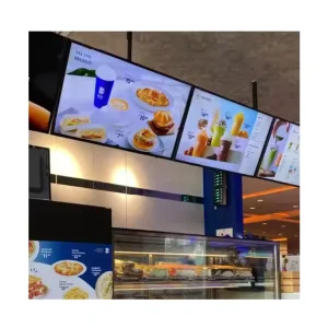 New Restaurant Advertising Machine Display Menu Screen LCD Touch Screen Indoor For Digital Signage LCD Menu Boards
