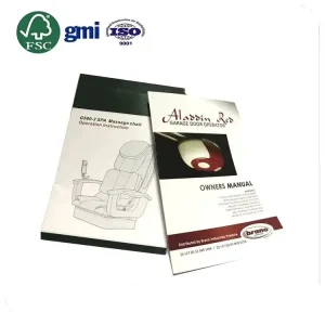 New Style Competitive Price Factory Supply Promotional Folded Product Brochure Printing