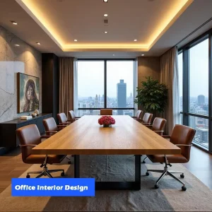 New Zealand Custom Office Interior Design Furniture 3D Rendering Service for One stop Building Material Sourcing