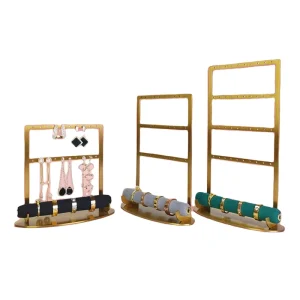 Newest Model Earring Display Stand Bangle Jewelry Display Rack Stand for Counter Bracelets Display