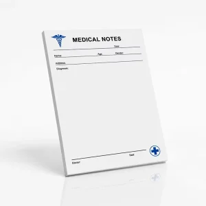 Nordic Simple Medical Note Book Plan Memo Portable Loose leaf Classification