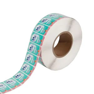 ODM Bespoke Graphic Roll Label Permanent Adhesive Household Goods Brand Stickers