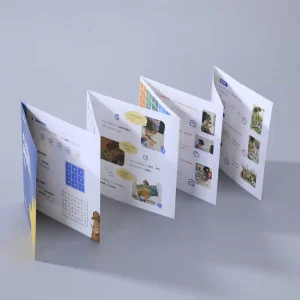 OEM Custom Flyers Printing Catalog Printing Service Fold Flyer Printing Folding Leaflet Brochure and Postcard Custom