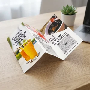 OEM Custom Recyclable Coated Paper User Manual Instruction Card Booklet Company Catalog Brochure Packaging For Small Business