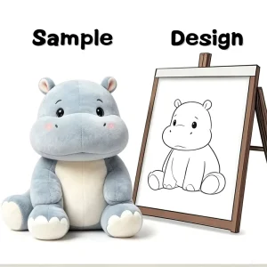 OEM Factory Custom Plush Elephant Teddy Bear Soft Stuffed Animal Toy Mascot Plushies Wedding Comfort Gifts Children