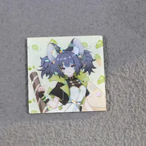 OEM Factory Oversize Character Portrait Popular Anime Character Acrylic Fridge Magnet For Wall Fridge Home Display Decor