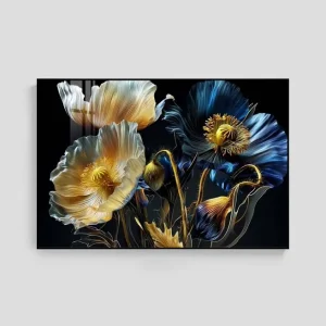 OEM Floral Artwork Diamond Wall Decor Custom Logo Design for Hotel Store Factory Direct Supply Scenery Subjects