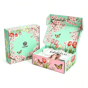 OEM Luxury Biodegradable Packing Personalization Custom Logo Printed Gift Cosmetics Pr Packaging Cardboard Paper Box