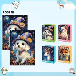 OEM/ODM Customized Cartoon Character Paper Jigsaw Puzzles with Your Logo for Children’s Birthday Party Favors