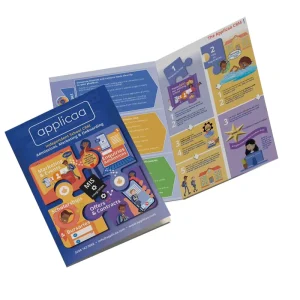 OEM ODM Factory Art Paper Magazine Digital Printing Catalogue Printing Brochure Booklets Custom