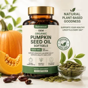 OEM Organic Pumpkin Seed Oil Softgels 1000 mg Food Hair Supplements Skin Pumpkin Seed Oil Softgel Capsules