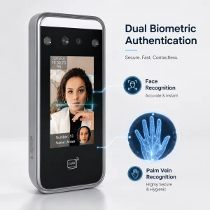 OEM Palm Vein Face Recognition Attendance WiFi TCP IP Access Control Terminal SDK API Software Reengineering