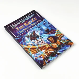 OEM Perfect Bound Independent Comic Book Printing Custom Glue Bound Full Color Self Published Illustrated Fiction Softcover
