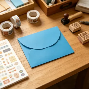 OEM Rounded Edge Cardboard Envelope Customized Graphic Printing for Greeting Card Gift Packaging Stationery Manufacturers