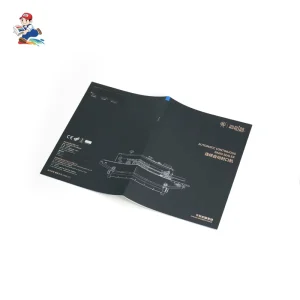 OEM Saddle-Stitch Corporate Booklet Custom Printing for Business Promotion