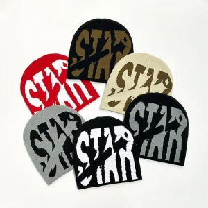 OEM Unisex Winter Warm Beanie Hats All Over Printing Custom Logo Acrylic Knitted Skull Beanie Dot Camouflage Cartoon