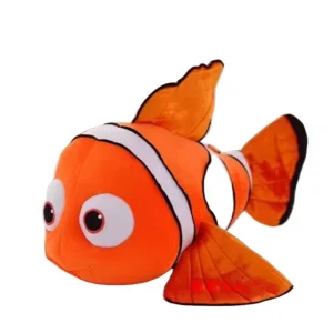 Ocean Animals Plush Toys Fish Clownfish Stuffed Animal Pillow Orange Blue Clownfish
