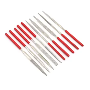 Oem 10 Pcs Needle File Set, Jewelers Hand Files Tool Kit For Metal Ceramic Stone Jewelry Rough Carving Glass Filing
