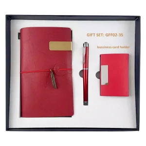 Office Notebook and Pen Gift Set with Name Card Holder Budget Binders with Cash Envelopes