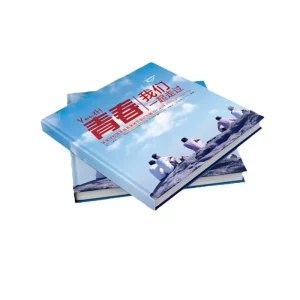 Offset Printing Corporate Brochure Design Production Custom Manuals Instruction Booklets Sewing Binding Embossing Factory